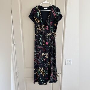 Aritzia Babaton Wallace Slit Maxi Dress size M